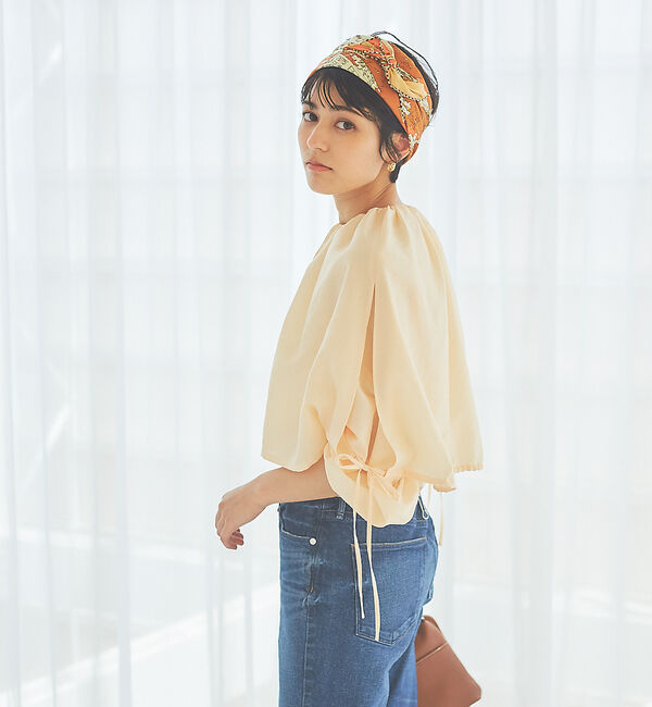 Rouge vif「大衿ブラウス」|シャツ・ブラウス|