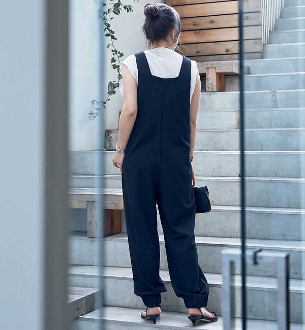 Rouge vif「【一部店舗限定】前後２WAYジョーゼットオールインワン」|オールインワン|