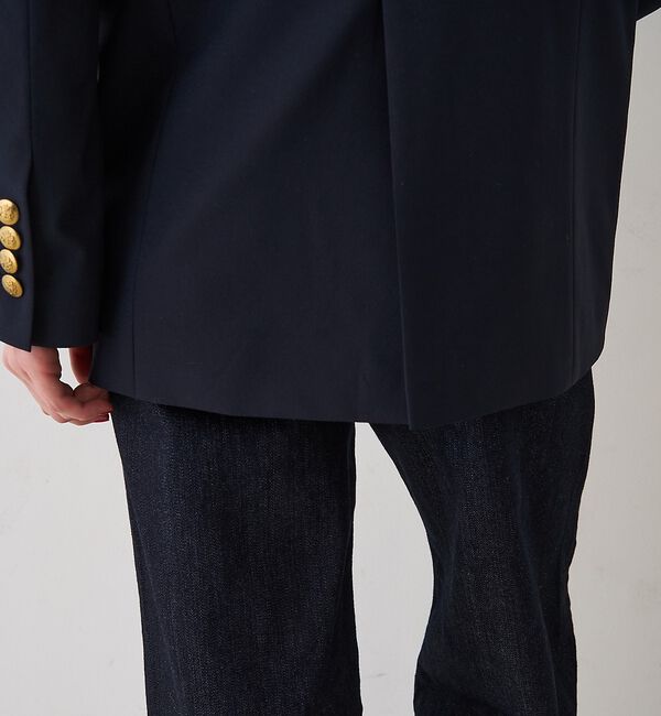 Rouge vif「メンズライクダブルジャケット」|テーラードジャケット|