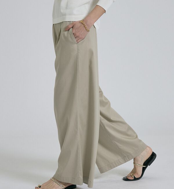 qualite「【接触冷感＆セットアップ対応】ライトデニムパンツ」|その他|