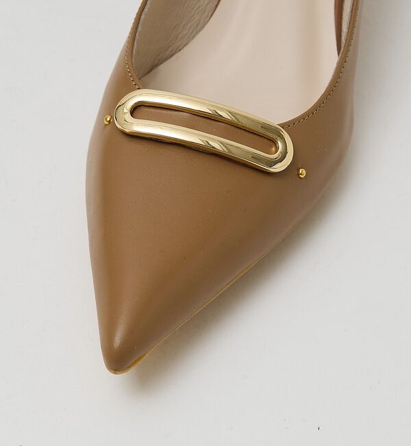 AU BANNISTER「メタルモチーフパンプス」|パンプス|