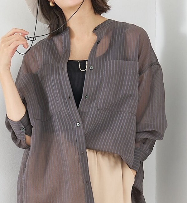 abahouse mavie「スクエアネック2WAYタンクトップ」|キャミソール|