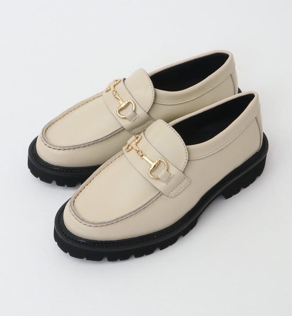 A_「【CAMINANDO/カミナンド】BIT XL LOAFERS」|ローファー|アイボリー