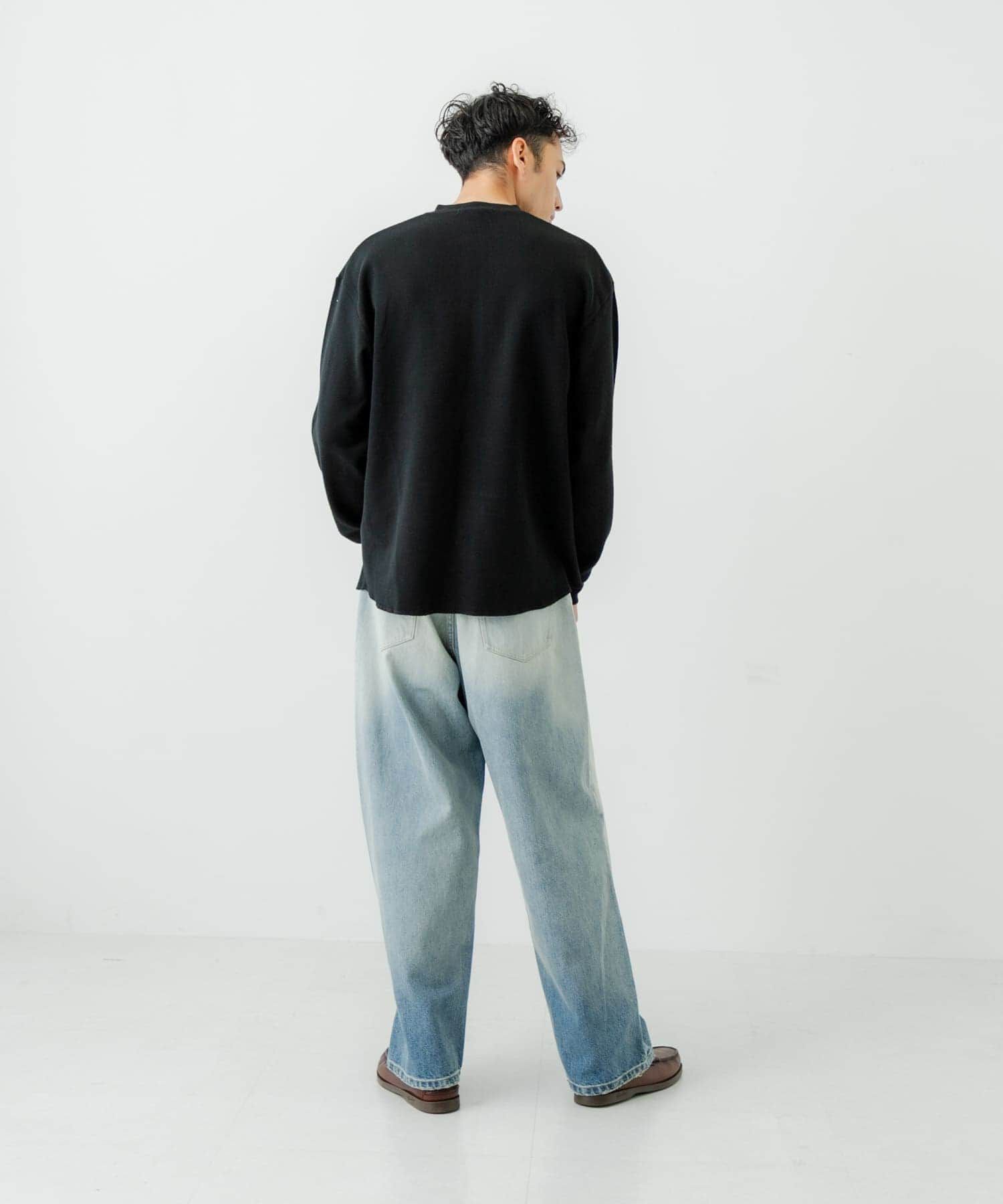URBAN RESEARCH「13.5oz DENIM WIDE PANTS」|デニム|