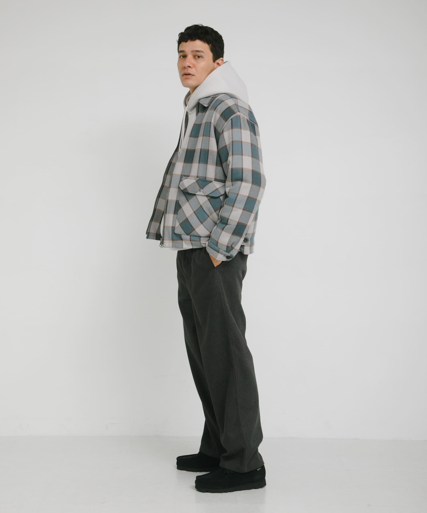 Sonny Label 「パデッドショートジップブルゾン」|ブルゾン・スタジャン|