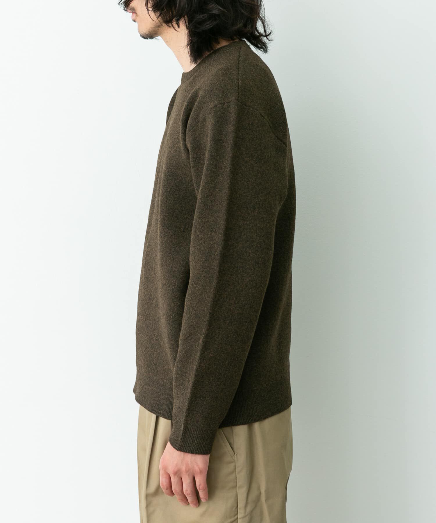 Sonny Label 「抗ピルウォッシャブルクルーネックニット」|ニット・セーター|