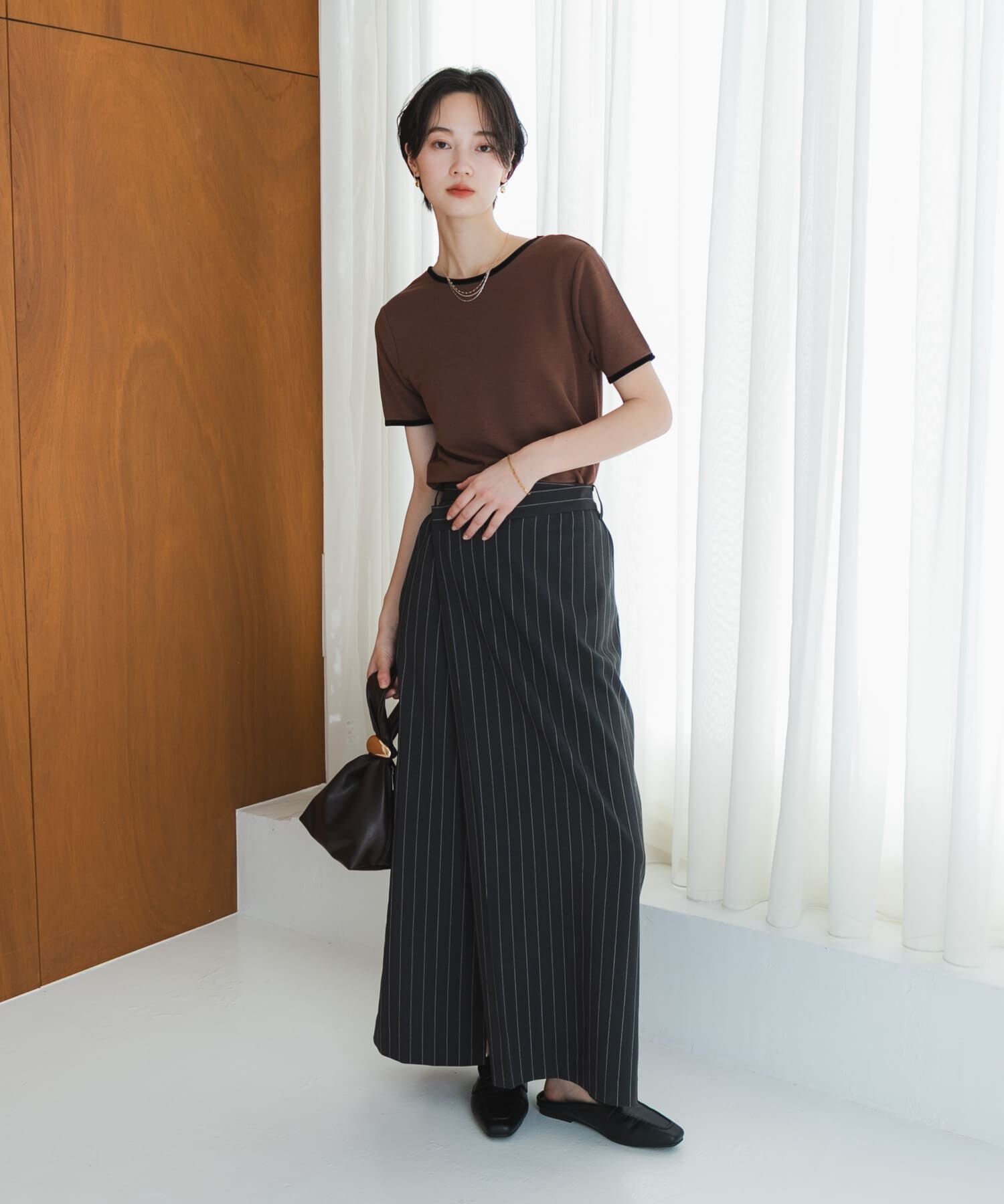 SENSE OF PLACE by URBAN RESEARCH「メタルツキキンチャクバッグ」|ハンドバッグ|