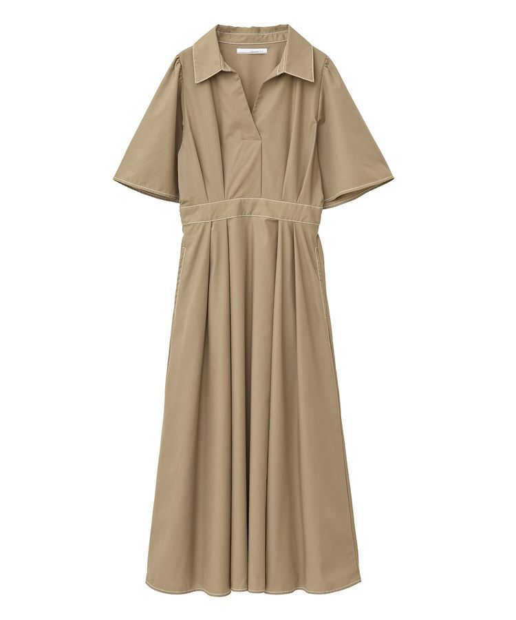 Green Parks「・ELENCARE DUE スキッパーワンピース」|ワンピース|