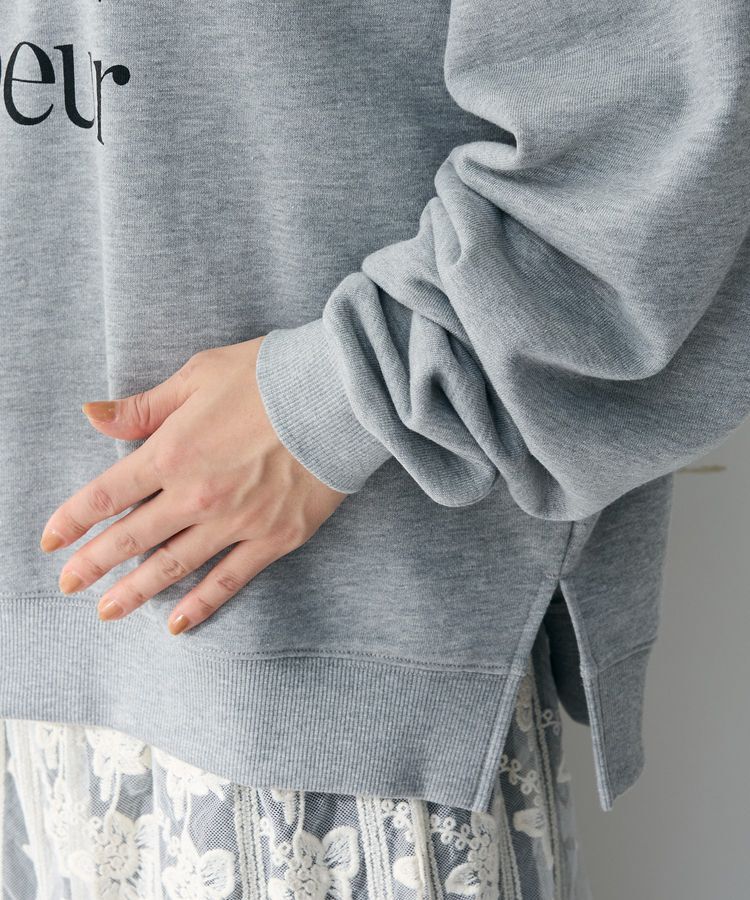 Green Parks「オーバーサイズロゴ裏毛プルオーバー」|スウェット・ジャージ|