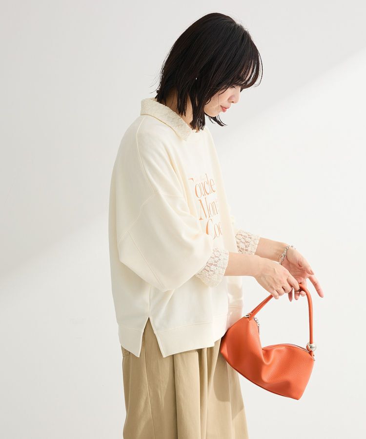 Green Parks「オーバーサイズロゴ裏毛プルオーバー」|スウェット・ジャージ|