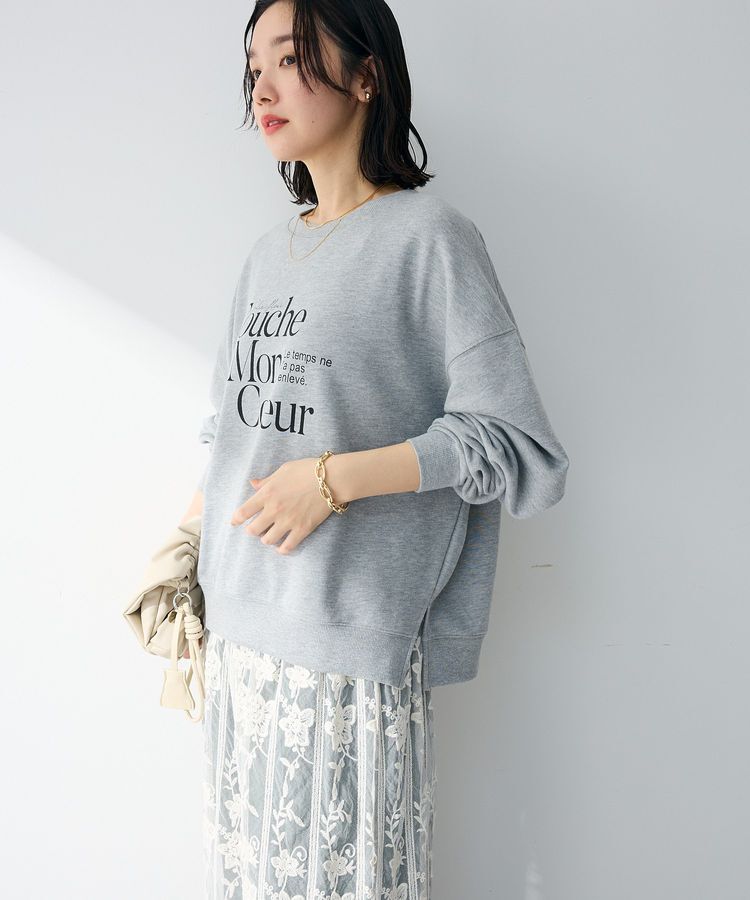 Green Parks「オーバーサイズロゴ裏毛プルオーバー」|スウェット・ジャージ|