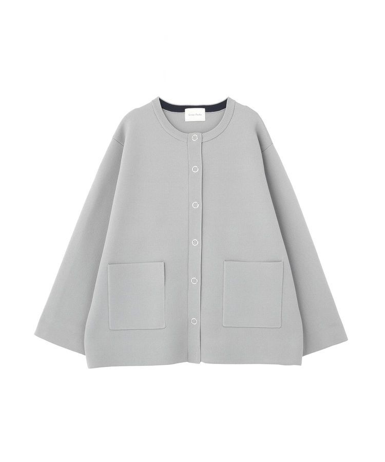 Green Parks「リングドットニットコーディガン」|カーディガン|