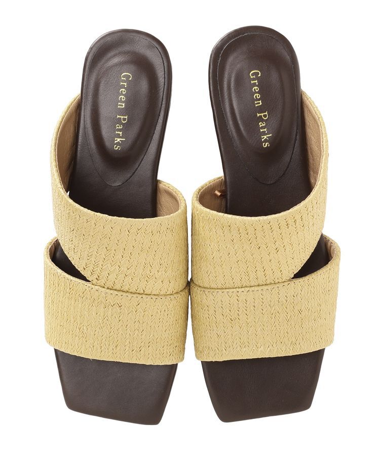 Green Parks「サイドオープンサマーミュール」|サンダル|