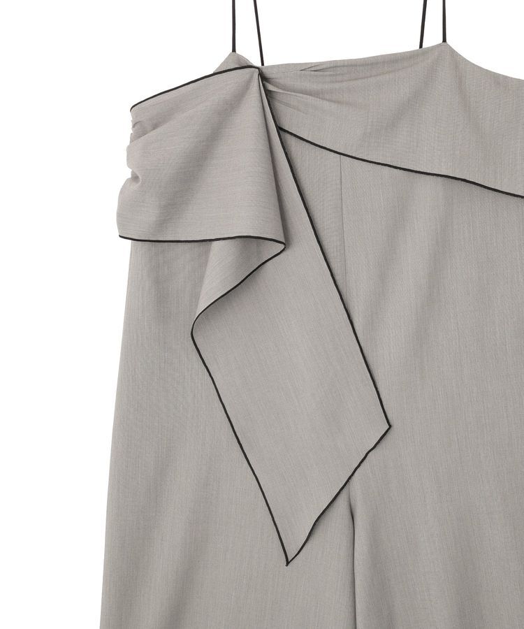 YECCA VECCA「ラッフルキャミオールインワン」|オールインワン|