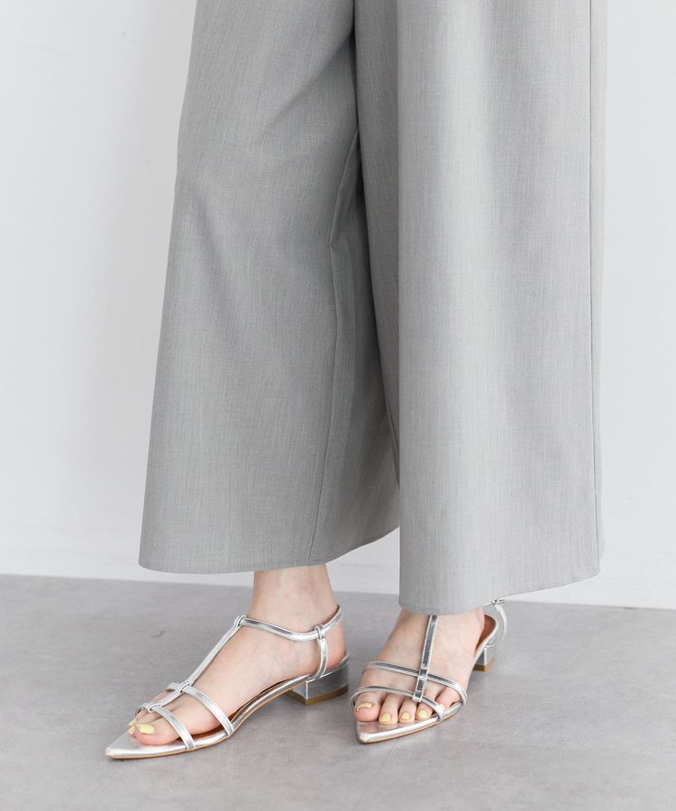 YECCA VECCA「ラッフルキャミオールインワン」|オールインワン|