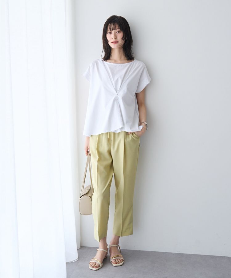 YECCA VECCA「【UVカット】サラサライージーテーパードパンツ」|その他|