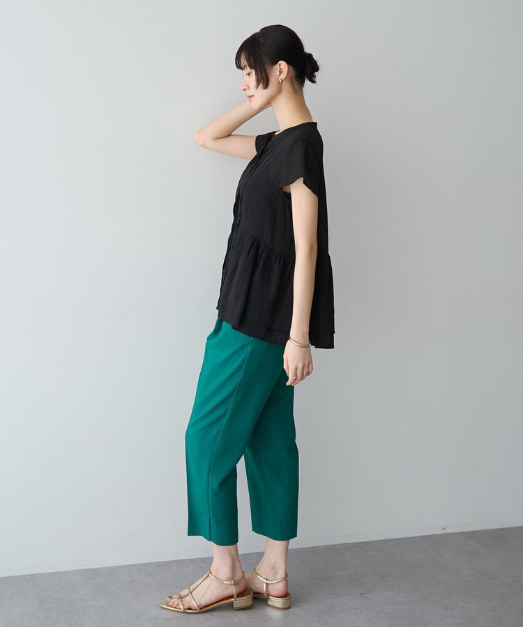 YECCA VECCA「【UVカット】サラサライージーテーパードパンツ」|その他|