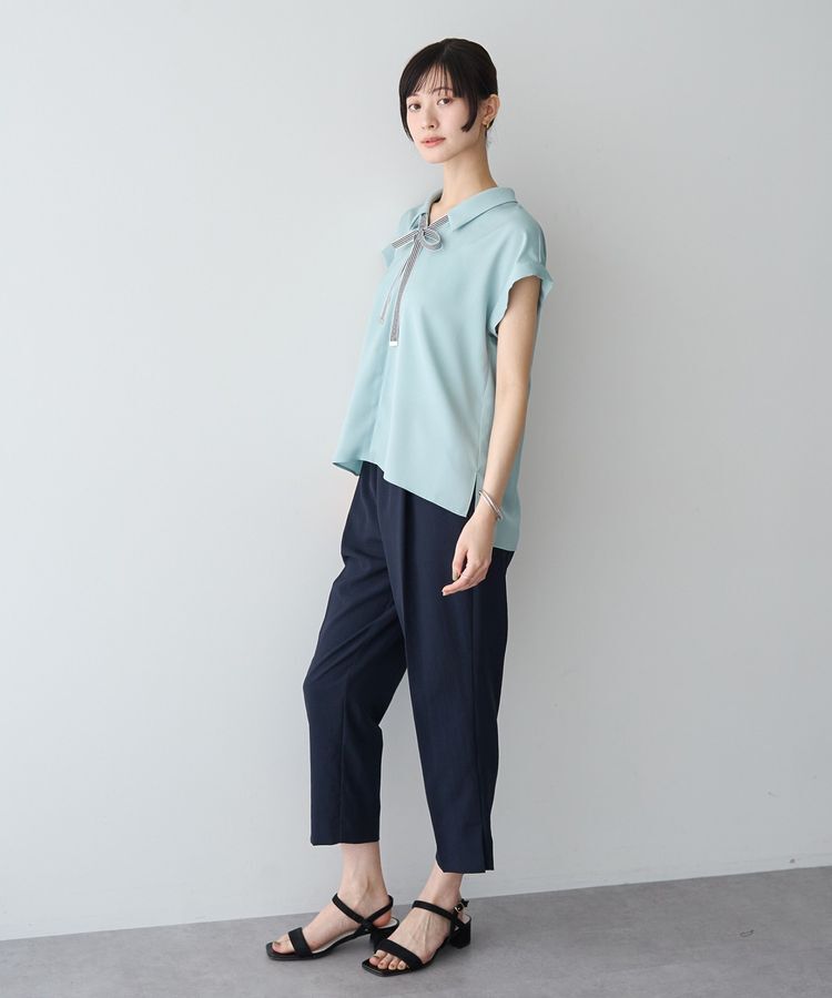 YECCA VECCA「【UVカット】サラサライージーテーパードパンツ」|その他|