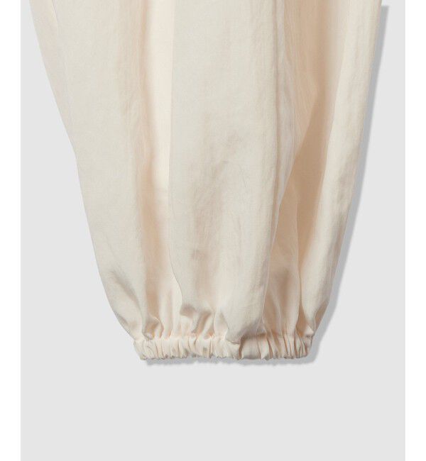 allureville「フィブリルポプリンバルーンパンツ」|チノ|