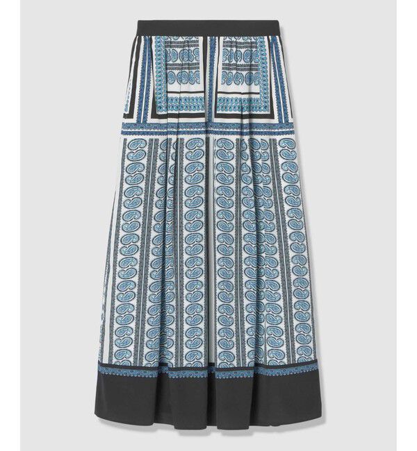 allureville「OFFICINAペイズリースカート」|スカート|