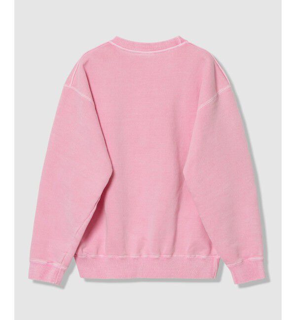 allureville「ピグメントダイロゴスウェット」|スウェット・ジャージ|