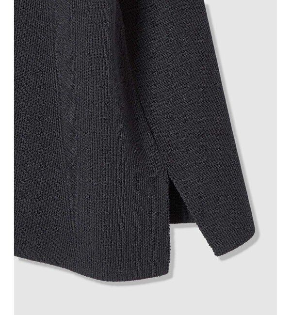 allureville「ボーダーポロ プルオーバー」|ニット・セーター|