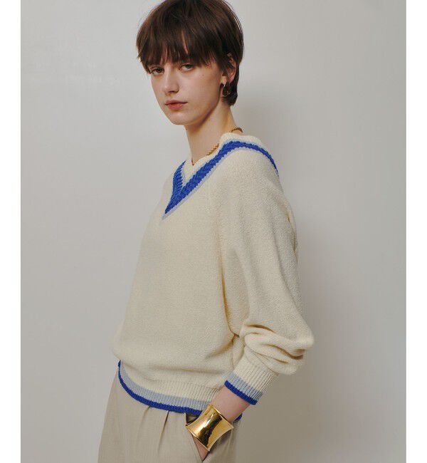 allureville「コットンブークレーチルデンニット」|ニット・セーター|