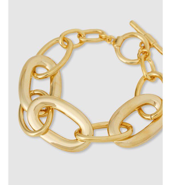 allureville「オーバルビッグチェーンブレス」|ブレスレット・バングル|