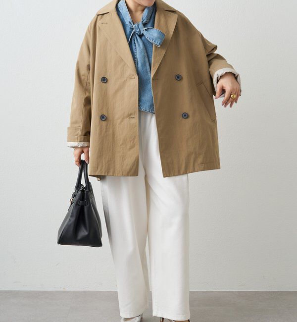  「デニムリボンタイブラウス」|プルオーバー|