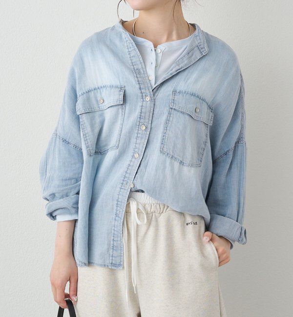  「前後2WAYシアーワッフルカットソー」|プルオーバー|