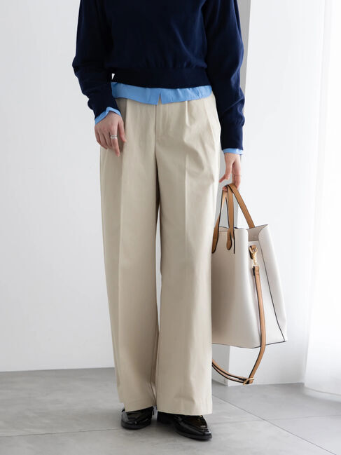 Te chichi「2タックチノパンツ」|その他|