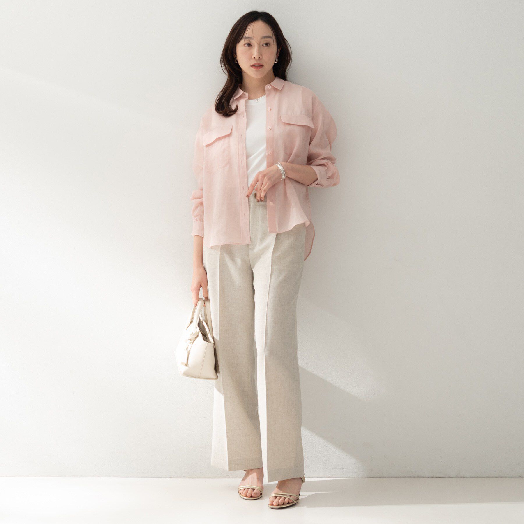 UNTITLED「ベーシックフレンチスリーブプルオーバー」|Tシャツ・カットソー|