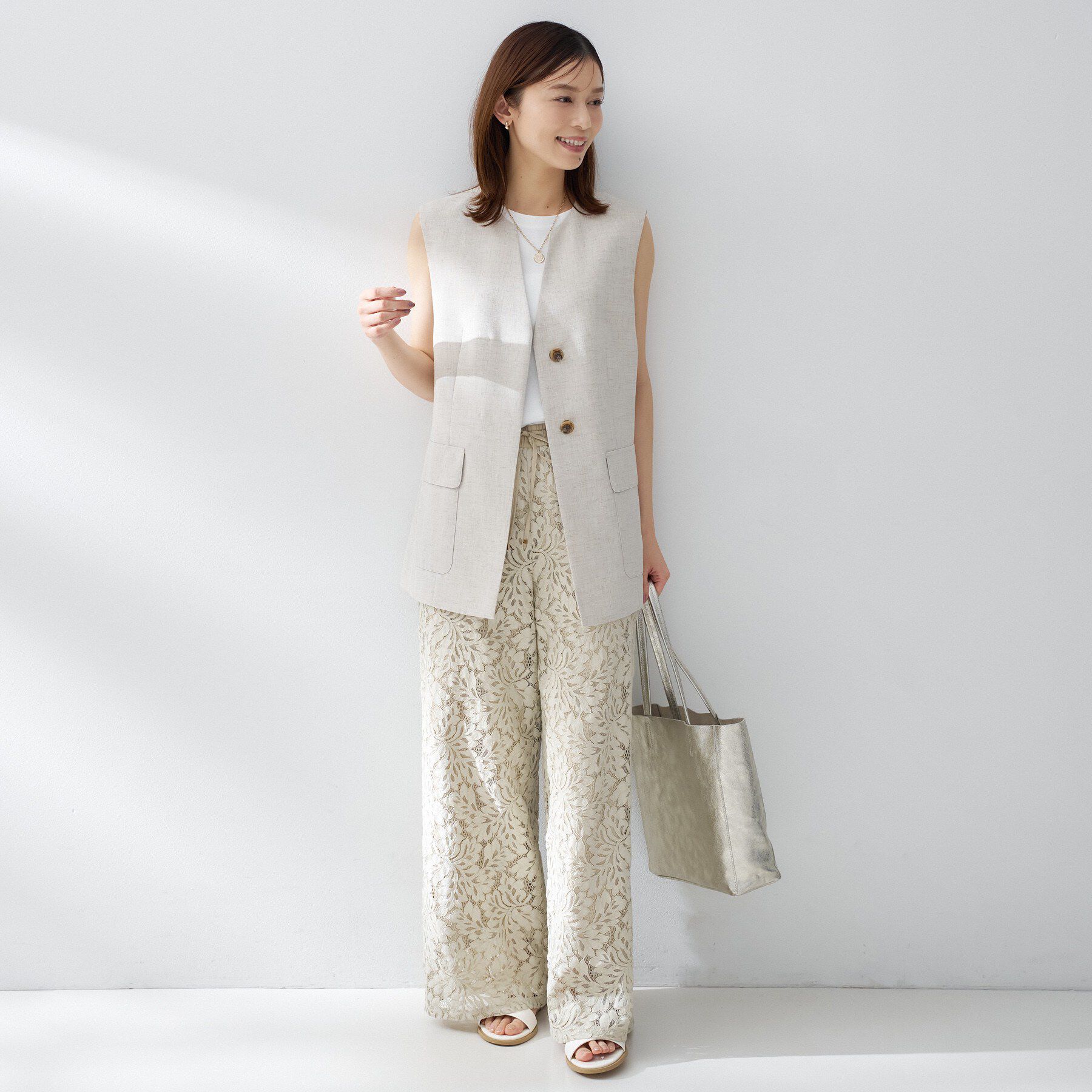 UNTITLED「ベーシックフレンチスリーブプルオーバー」|Tシャツ・カットソー|