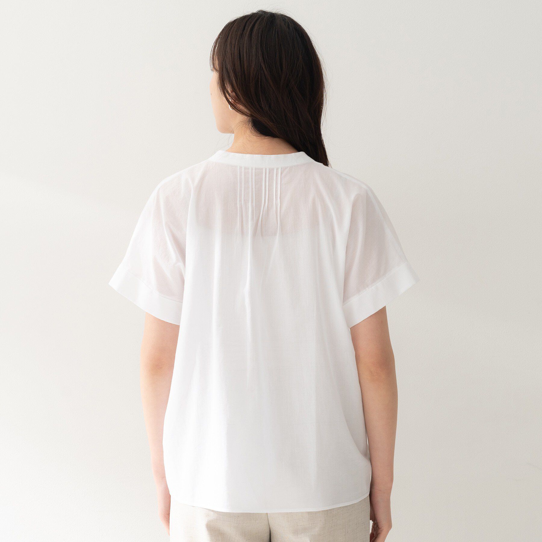 UNTITLED「モダンクラフトブラウス」|シャツ・ブラウス|