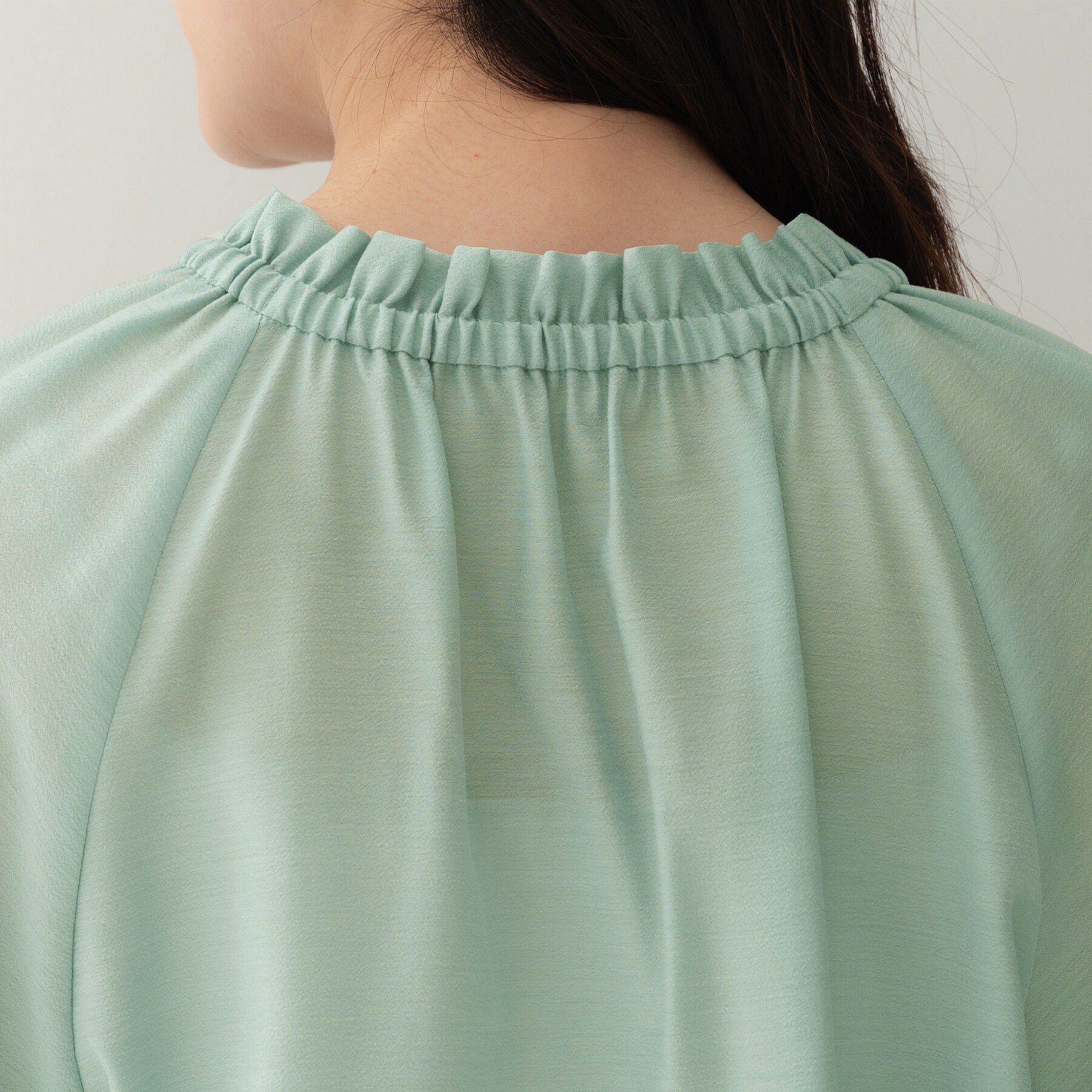 UNTITLED「シルキーシフォンブラウス」|シャツ・ブラウス|