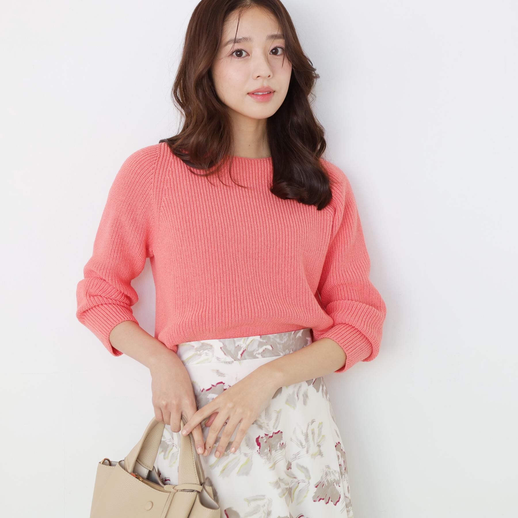 COUP DE CHANCE「【手洗い可／日本製】ミドルゲージ軽やかニットトップス」|ニット・セーター|