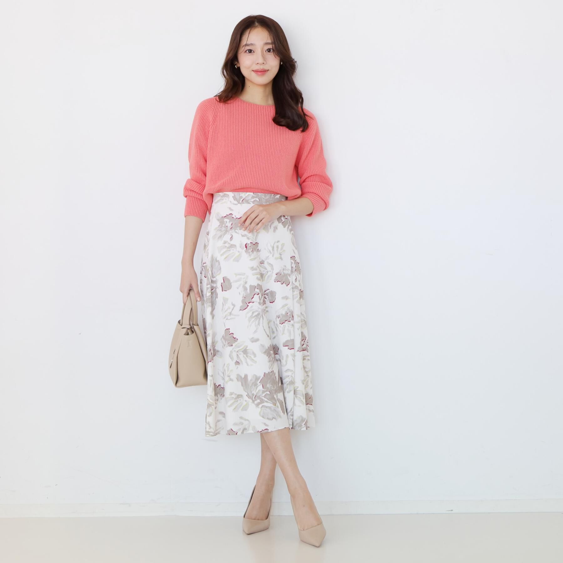 COUP DE CHANCE「【手洗い可／日本製】ミドルゲージ軽やかニットトップス」|ニット・セーター|