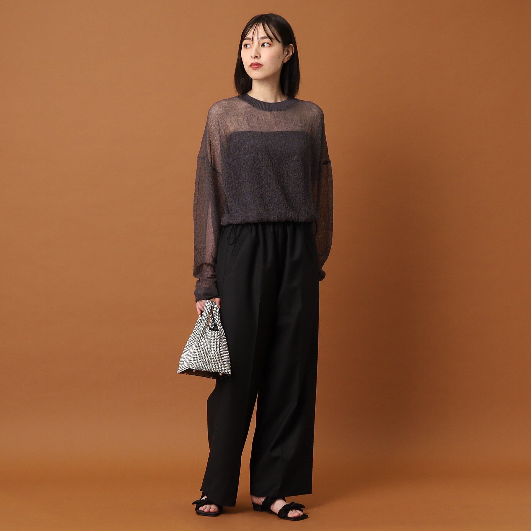 DRESSTERIOR「Dhyana．（ディアナドット）【2WAY】ビジュー キラキラ バッグ」|ショルダー・メッセンジャー|