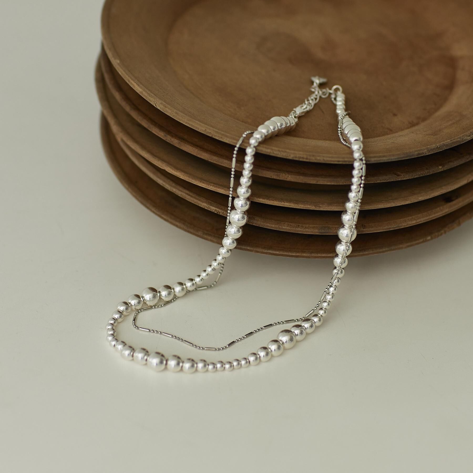 GALLEST「ダブルストランドネックレス」|ネックレス|