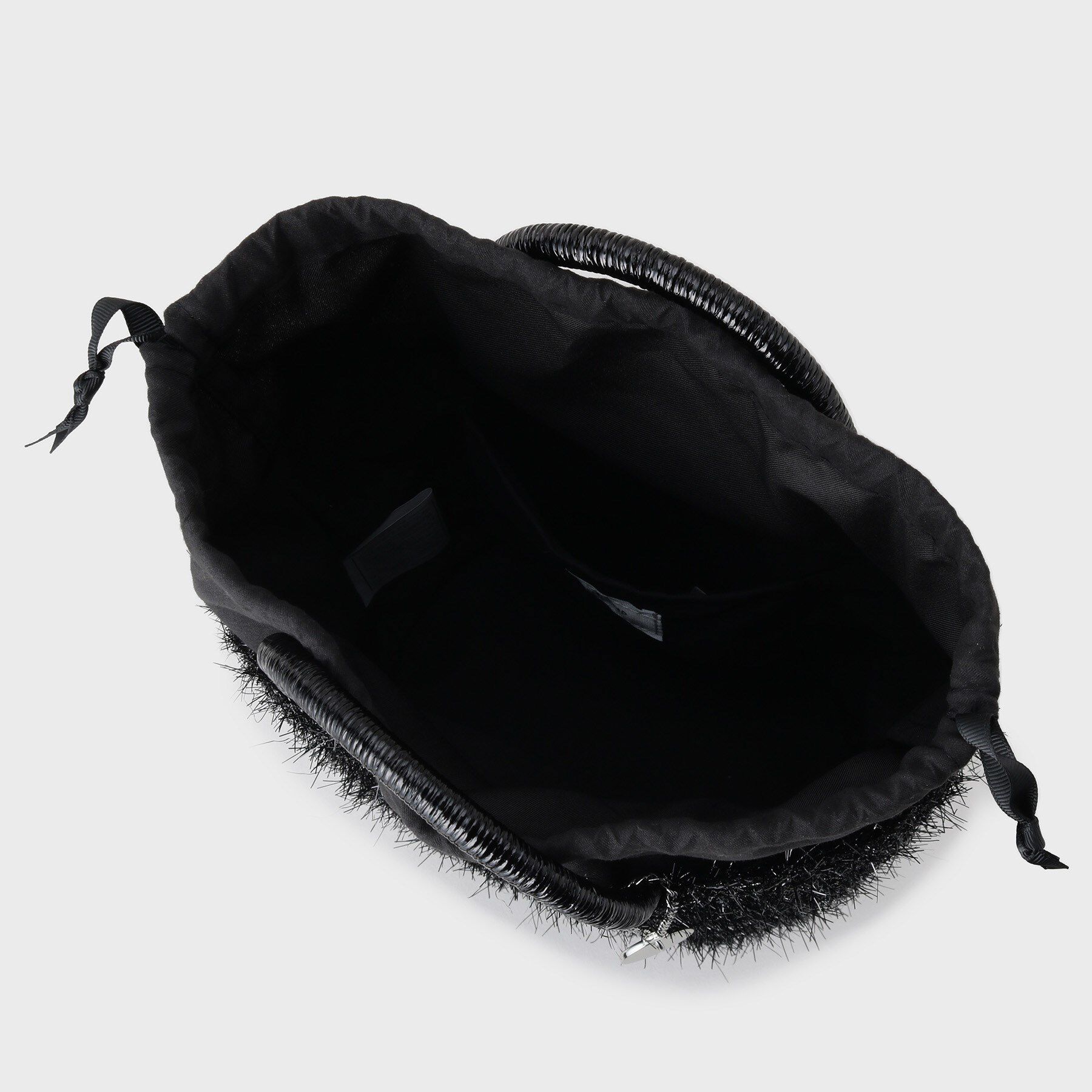 OPAQUE.CLIP「ラメバスケット調ハンドバッグ」|トートバッグ|