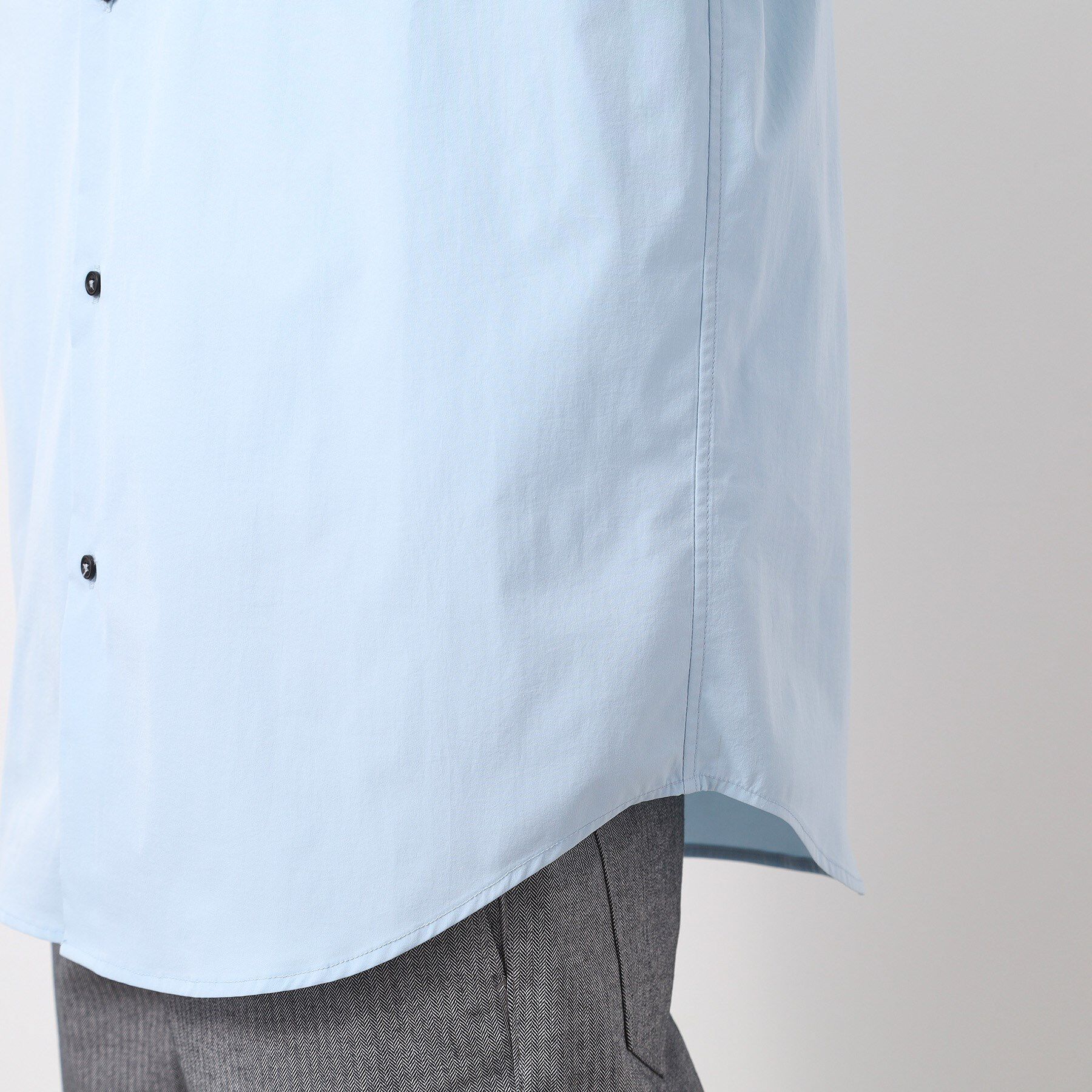 THE SHOP TK「CAVEブロードシャツ【吸水速乾/イージーケア/アンチピリング/洗濯機OK】」|シャツ・ブラウス|