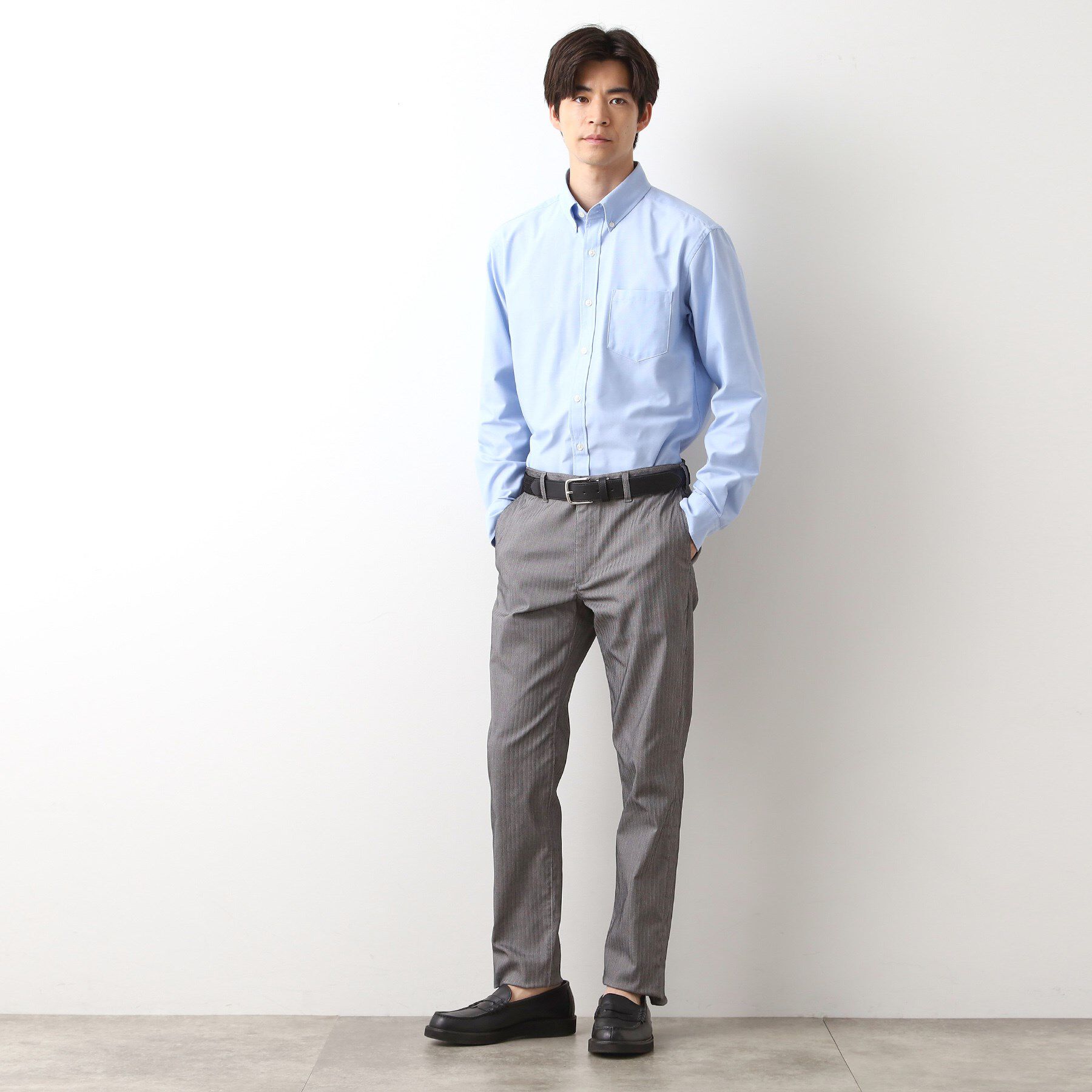 THE SHOP TK「ゴムメッシュアイビーベルト」|ベルト|