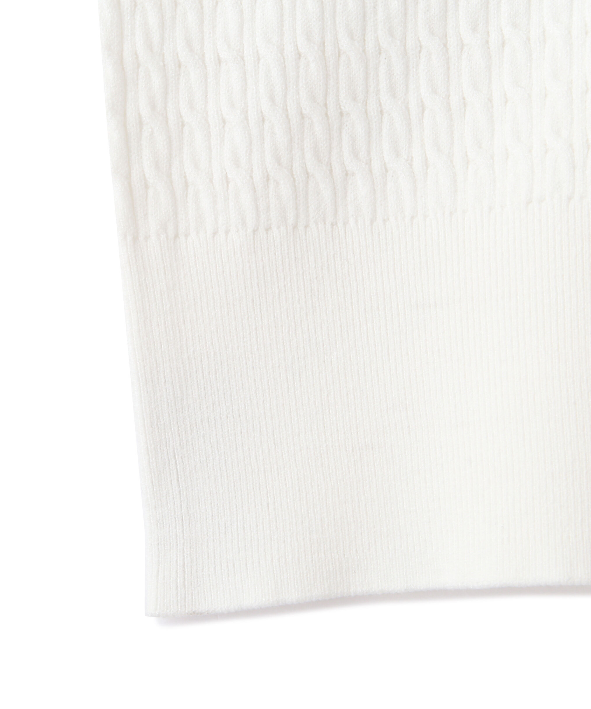  「ＵＶミニケーブルカーディガン」|ニット・セーター|