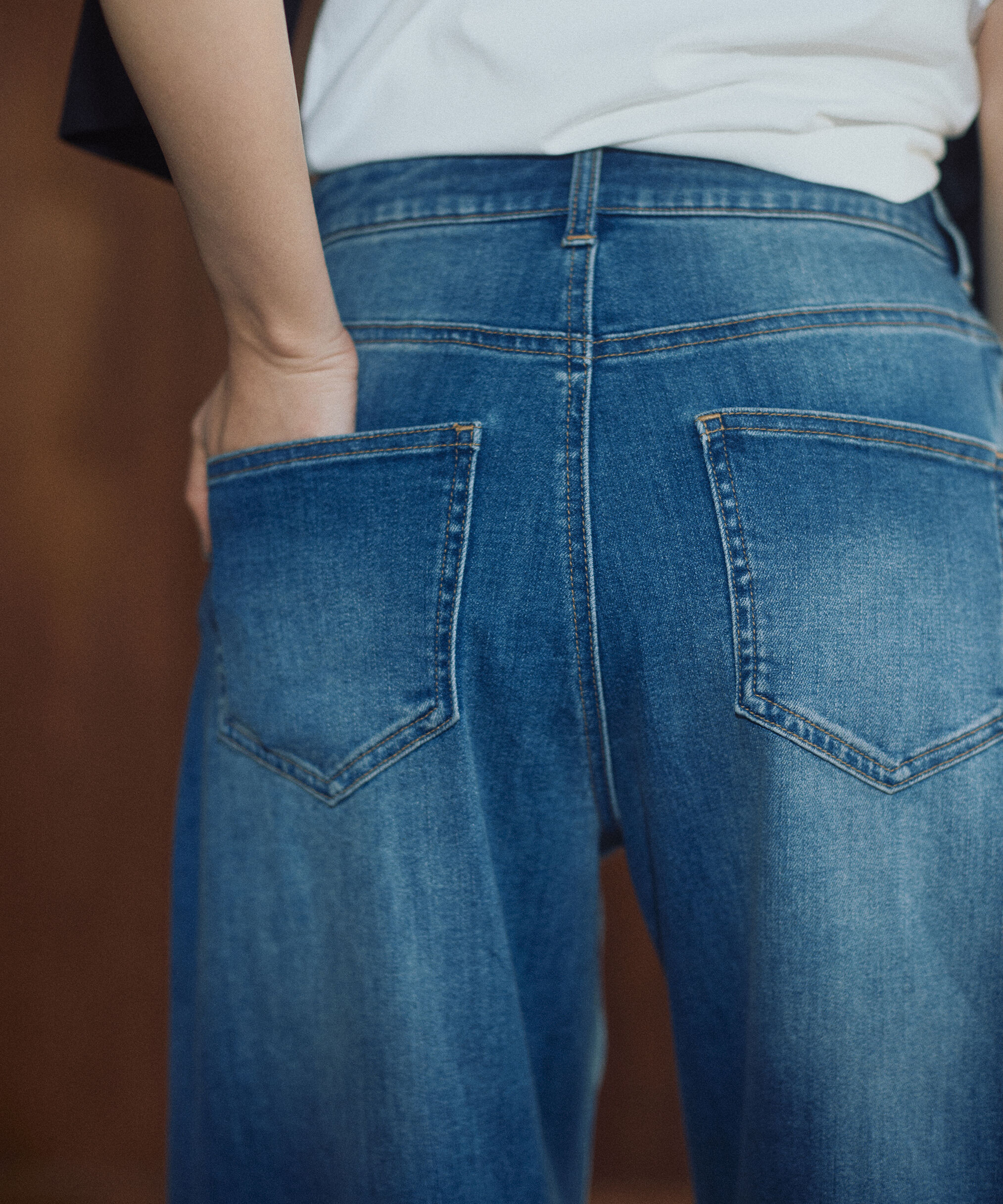 PROPORTION BODY DRESSING「〈a/mie〉カーブデニムパンツ　26SS」|その他|