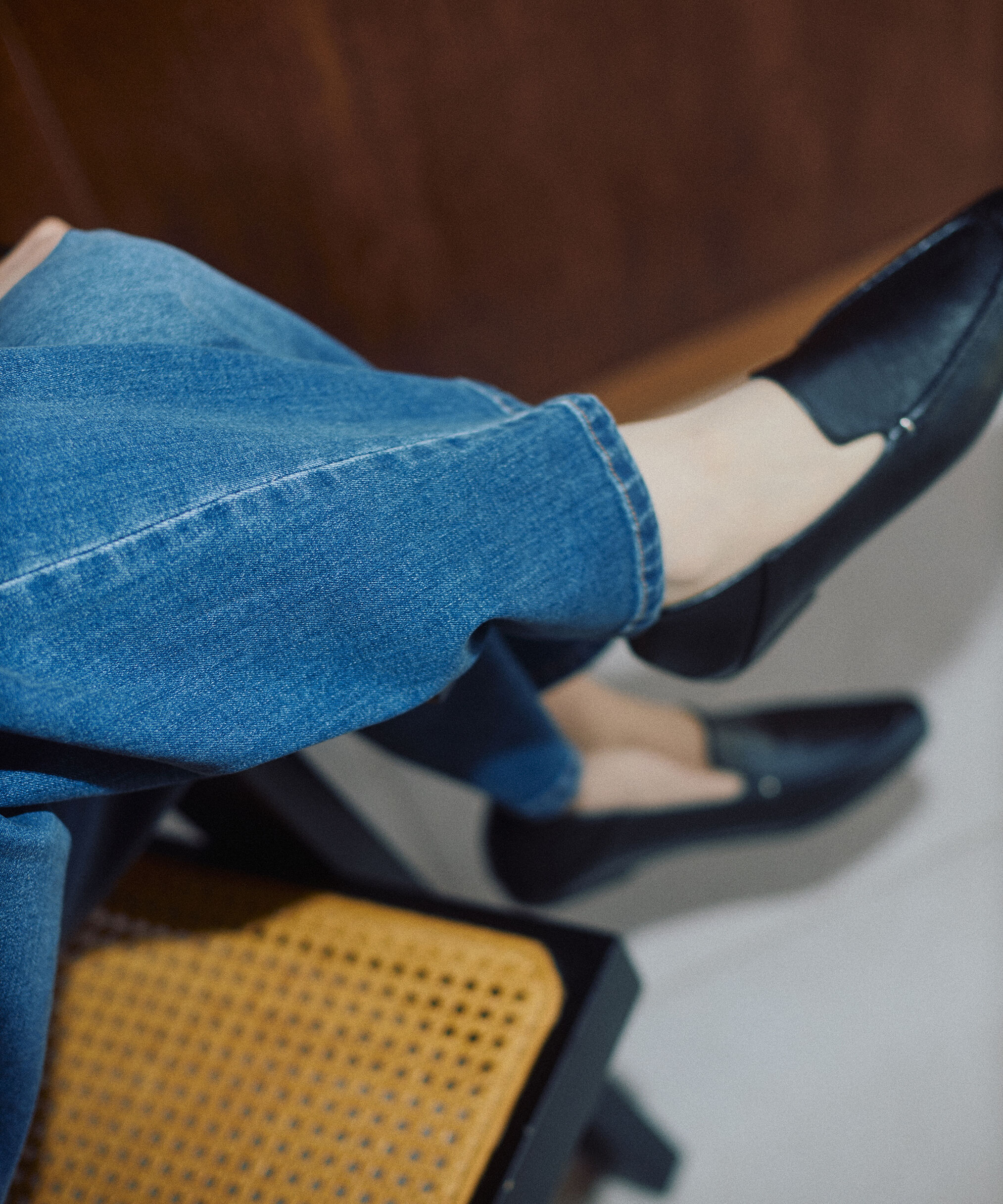 PROPORTION BODY DRESSING「〈a/mie〉カーブデニムパンツ　26SS」|その他|