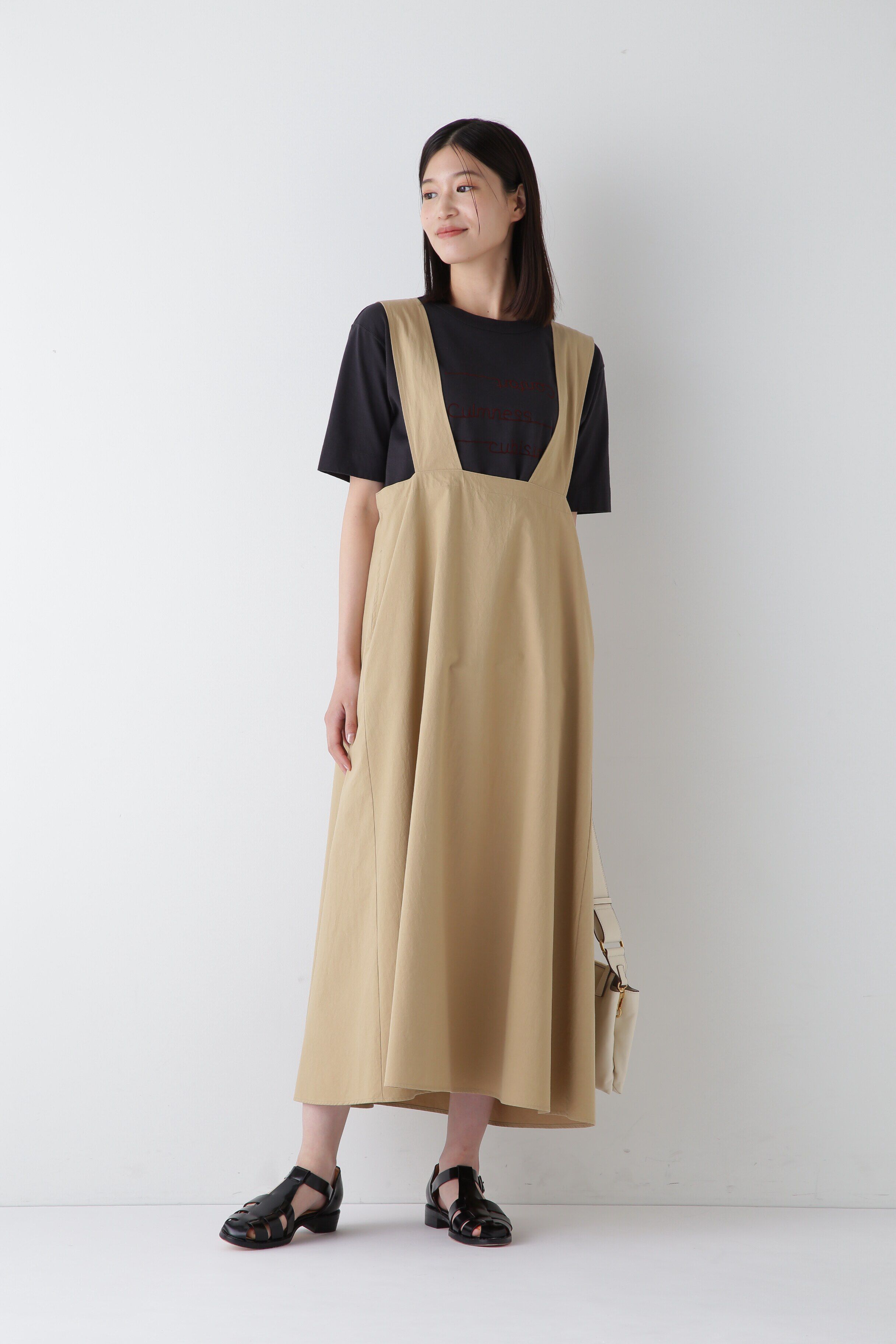  「◆近江晒ジャンパースカート」|ワンピース|