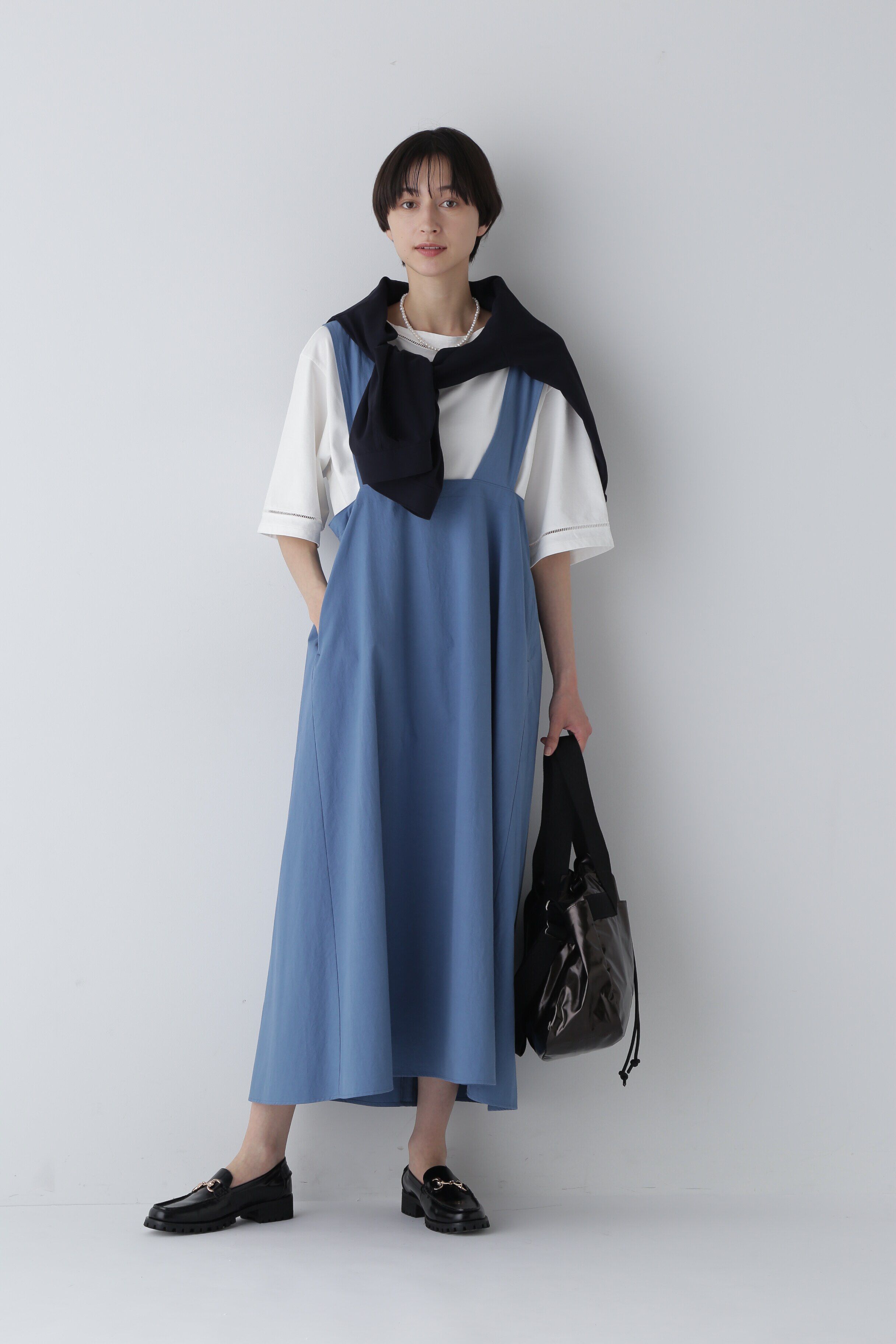  「◆近江晒ジャンパースカート」|ワンピース|