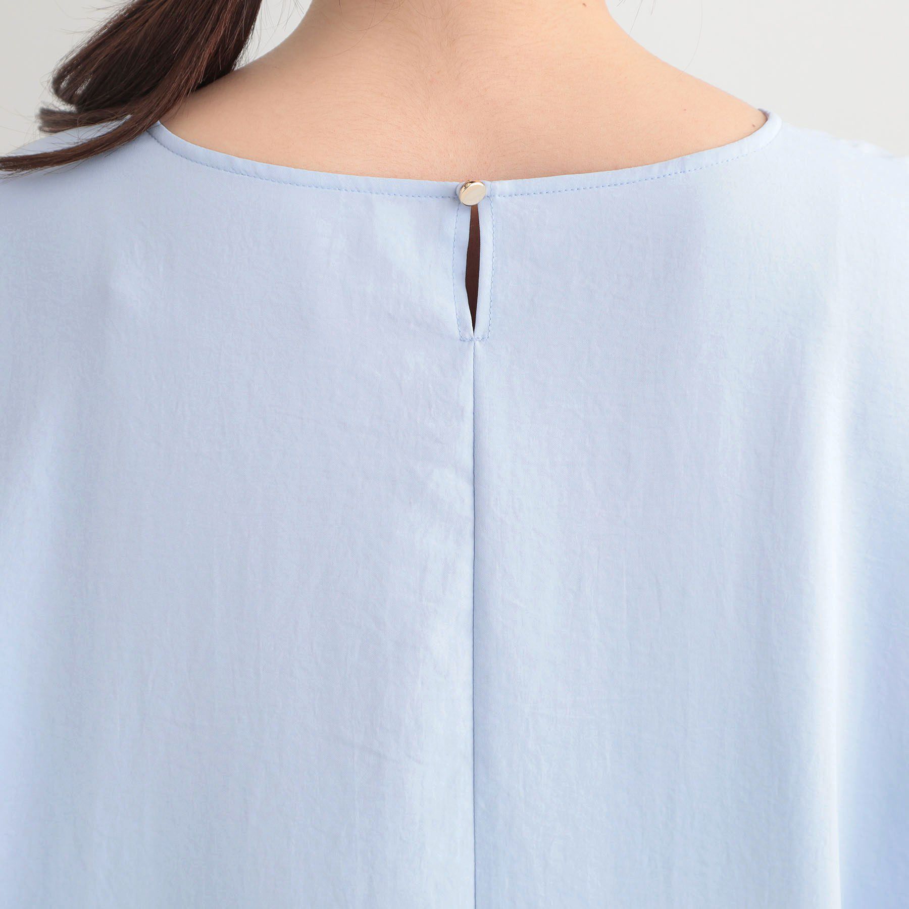 SHOO･LA･RUE「【着丈選べる/体型カバー/洗濯機可】さらさらとろん ドルマンブラウス」|シャツ・ブラウス|