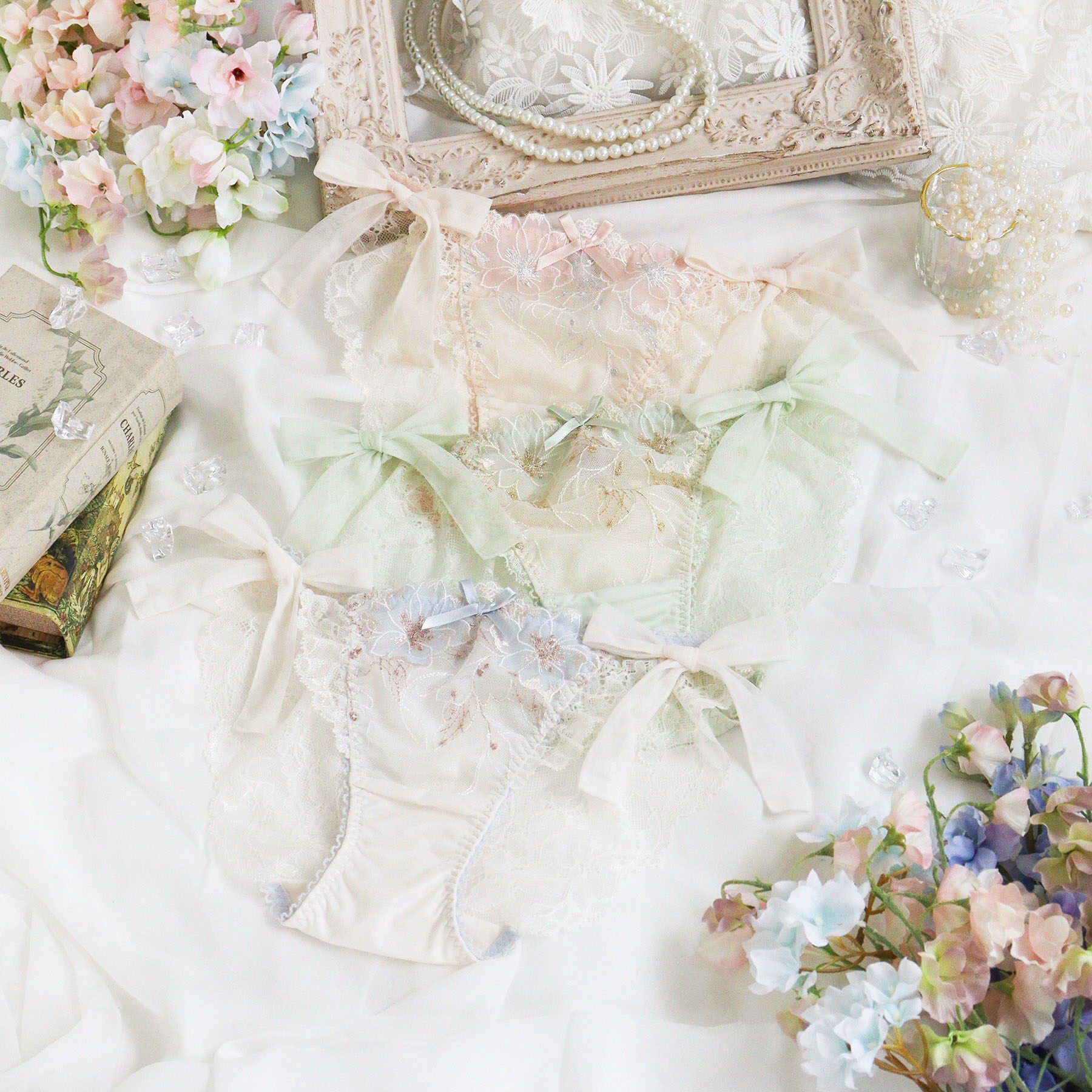 Risa Magli「リカルダ リボンショーツ」|インナー|