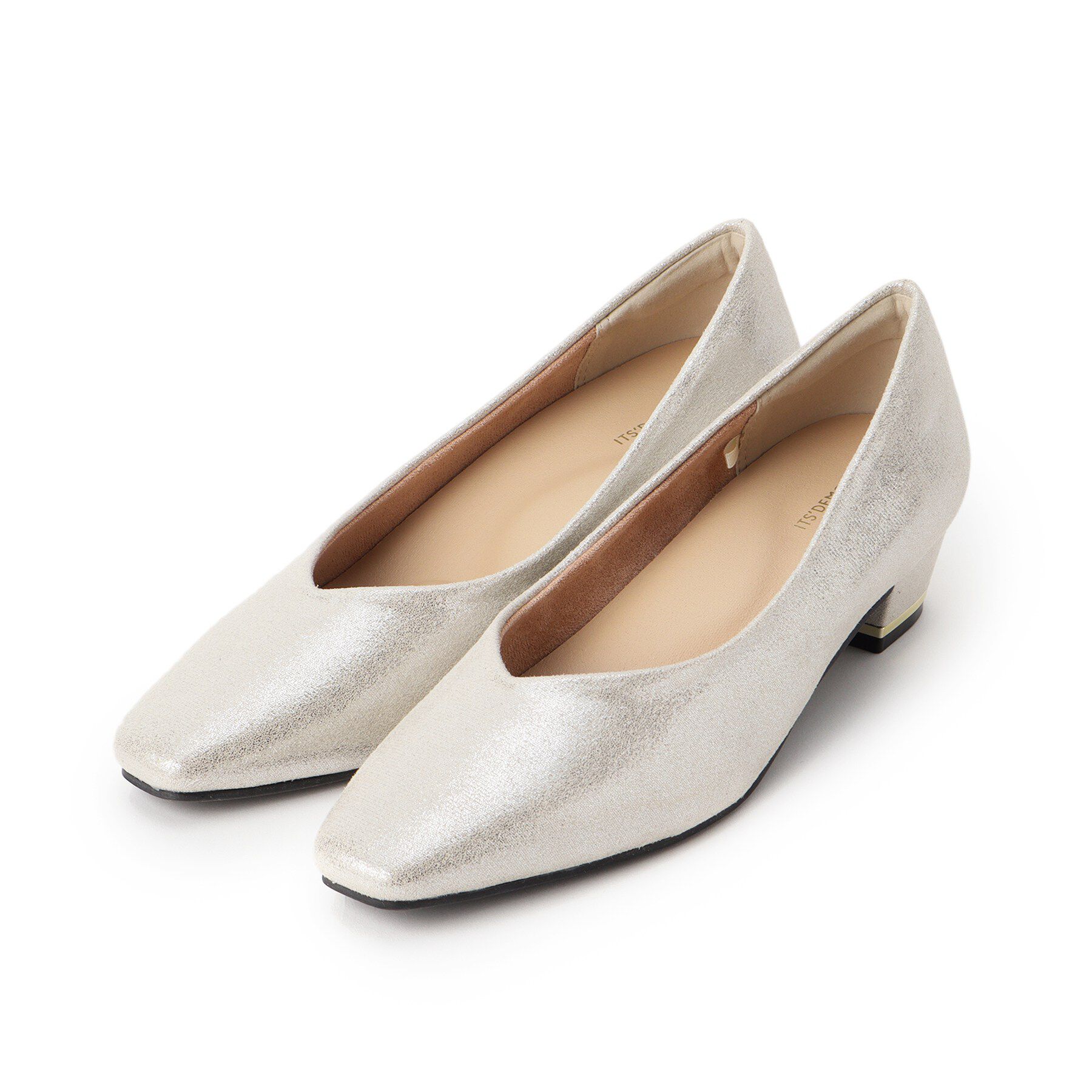 ITS&rsquo;DEMO「【クッション性／静音】ローヒールベーシックパンプス」|パンプス|